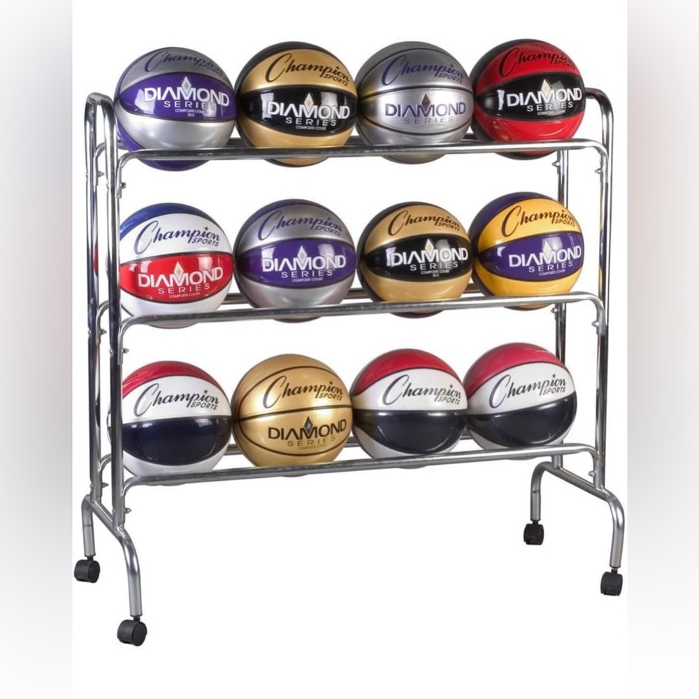 Champion Multi-Color Basketball Rack